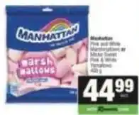 Spar Manhattan - pink and white marshmallows offer
