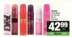 Spar Yardley - body spray offer