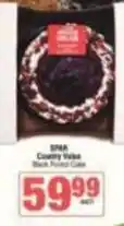 Spar Spar - country vale black forest cake offer