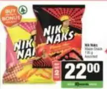 Spar Nik naks maze snack offer