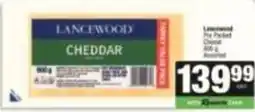 Spar Lancewood - cheddar cheese offer