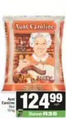 SuperSpar Aunt caroline - caroline rice offer