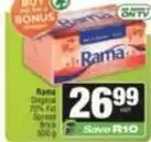 SuperSpar Rama - original 70% fat spread brick offer