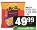 SuperSpar Mccain - skinny fries or stix chips offer