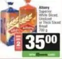 SuperSpar Albany - superior white sliced or thick sliced bread offer