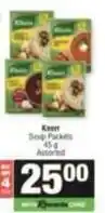 SuperSpar Knorr - soup packets offer
