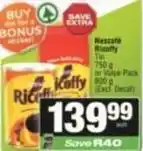 SuperSpar Nescafé - ricoffy tin offer