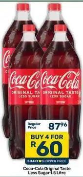 Pick n Pay Coca cola - coca-cola original taste less sugar offer
