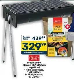 Pick n Pay Braai combo offer