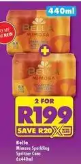 Shoprite Liquor Sparkling spritzer cans offer