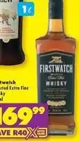 Shoprite Liquor Firstwatch - extra fine whisky offer