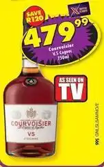 Shoprite Liquor Courvoisier - v.s cognac 750ml offer