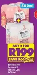 Shoprite Liquor Apple - spritzer all variants cans offer