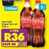 Shoprite Liquor Coca cola - original taste soft drink offer
