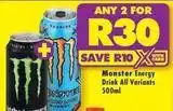 Shoprite Liquor Monster - energy drink offer