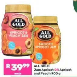 Game ALL GOLD Jam Apricot OR Apricot and Peach offer