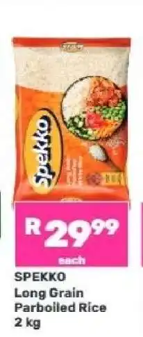 Game Spekko Long Grain Parboiled Rice offer