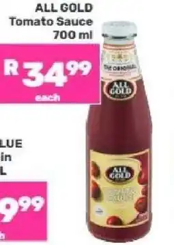 Game All Gold Tomato Sauce 700 ml offer