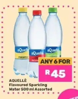 Game aQuellè Flavoured Sparkling Water 500 ml Assorted offer