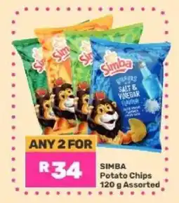 Game SIMBA POTATO CHIPS offer