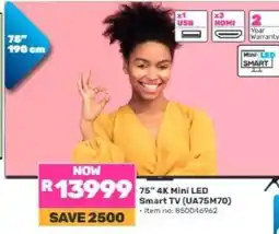 Game 75 4K Mini LED Smart TV (UA75M70) offer