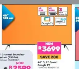 Game 40 QLED Smart Google TV offer