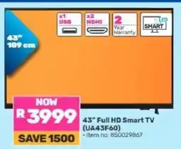 Game 43” Full HD Smart TV (UA43F60) offer