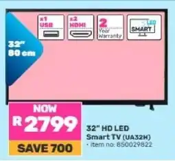 Game 32 HD LED Smart TV (UA32H) offer
