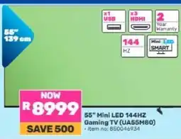 Game 55 Mini LED 144HZ Gaming TV (UA55M80) offer