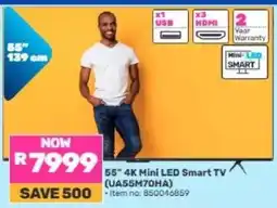 Game 55 4K Mini LED Smart TV (UA55M70HA) offer
