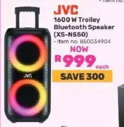 Game JVC 1600 W Trolley Bluetooth Speaker (XS-N550) offer