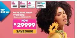 Game 98 QLED 4K Smart TV (980Q6) offer