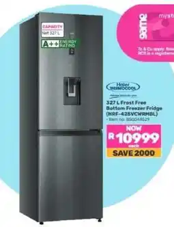 Game 327 L Frost Free Bottom Freezer Fridge (HRF-425VCWMBL) offer