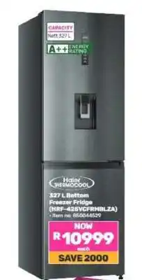 Game Haier Thermocool 327 L Bottom Freezer Fridge offer
