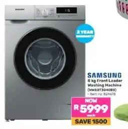 Game Samsung 8 kg Front Loader Washing Machine offer