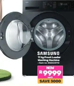 Game Samsung 11 kg Front Loader Washing Machine offer