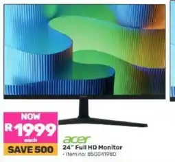 Game Acer 24 Full HD Monitor offer