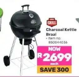 Game Charcoal Kettle Braai offer