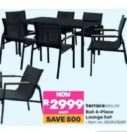 Game Bali 4-Piece Lounge Set offer