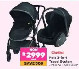 Game Chelino Polo 3 In 1 Travel System offer