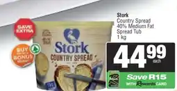 Spar Stork Country Spread offer