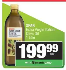 Spar SPAR Extra Virgin Italian Olive Oil offer