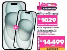 Game iPhone 15 128GB offer