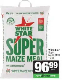 Spar White Star Super Maize Meal 10 kg offer