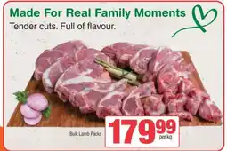 Spar Bulk Lamb Packs offer