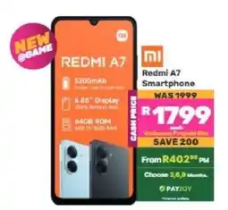 Game Redmi A7 Smartphone offer
