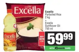 Spar Excella Parboiled Rice + Sunflower Oil offer