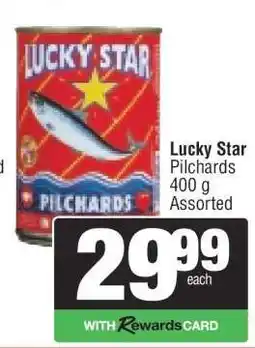 Spar LUCKY STAR PILCHARDS offer
