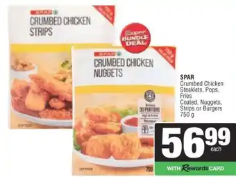 Spar SPAR Crumbed Chicken offer
