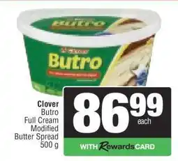 Spar Clover Butro offer
